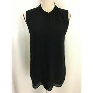 Decker Button Down Tank Top Sheer back